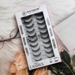 Black Luxury False Mink Eyelashes Pair Of 10