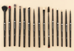 25 Pcs Set Professional Makeup Brushes Premium Synthetic Fibers - Image 3